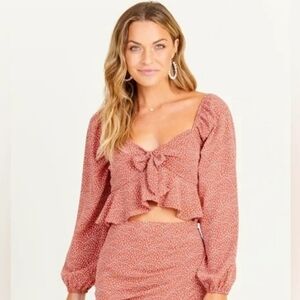 Altar'd State  Patterned Blouse